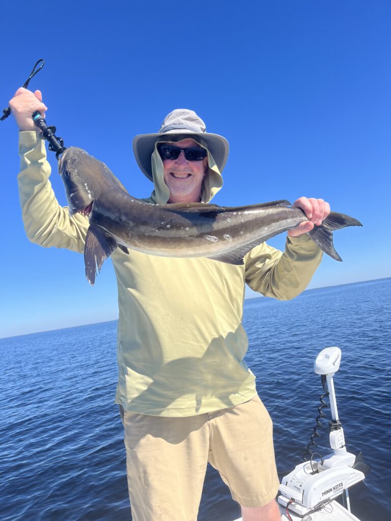 Inshore Charters. Big Bend. Cobia, Tripletail, Flounder, Spanish Mackeral, Snook.